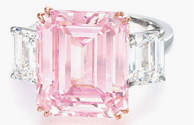 핑크 다이아몬드 반지
