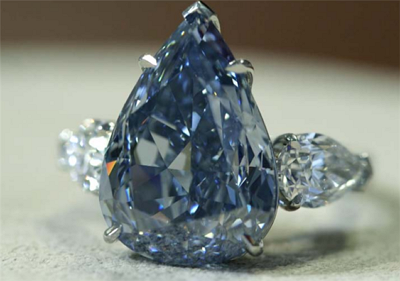윈스톤 블루 다이아몬드 반지