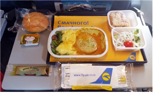 최악의 기내식 (Three of the Worst 1) : Ukraine Internationa Airline